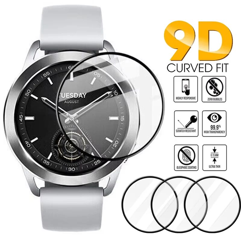 1-3PCS Schutz Film Für Xiaomi Uhr S3 Screen Protector Anti-scratch Schutz Filme Für Xiaomi Mi uhr S3 Zubehör