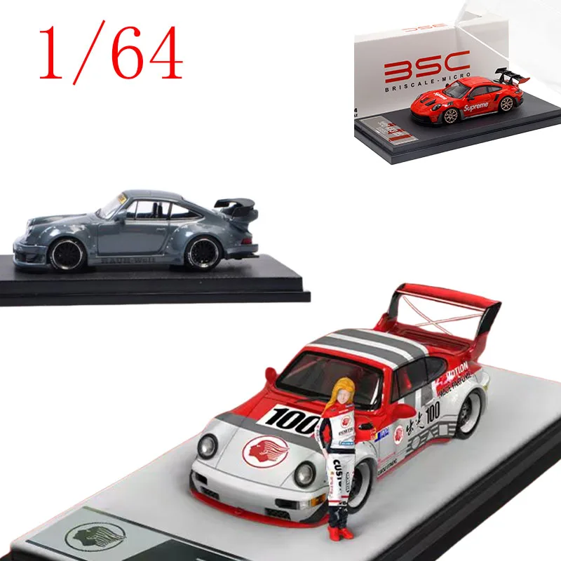 

MC &BSC литой под давлением масштаб 1/64 Porsche 911 (930/993) RWB модель автомобиля из сплава, модель автомобиля, игрушки для мальчиков, подарочные игрушки для мальчиков