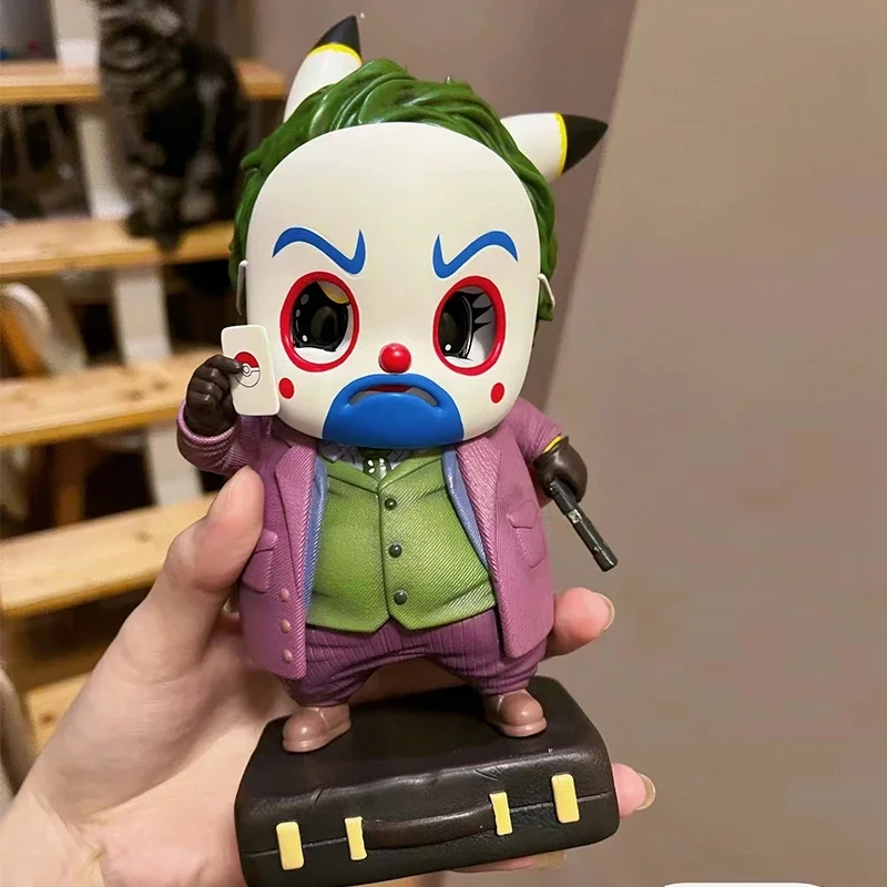 12cm 포켓몬 피카츄 코스프레 조커 GK 컬렉션 생일 선물 장식 액션 피규어
