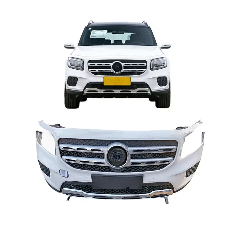 For Mercedes Benz GLB Class 247 Car Front Bumper Assembly & Engine Hood Mudguard Used Plastic Accessories for GLB 200L GLB 220L