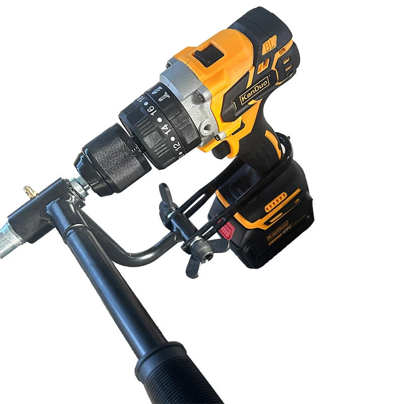 Professional fishing ice drill, household impact drill, three function brushless electric drill