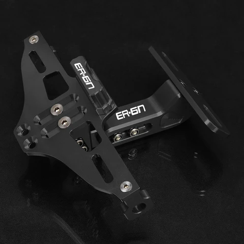 Для Kawasaki ER6N ER6F ER-6N держатель номерного знака ER-6F Ninja 650 2012-2016 15, рамка номерного знака указателя поворота...