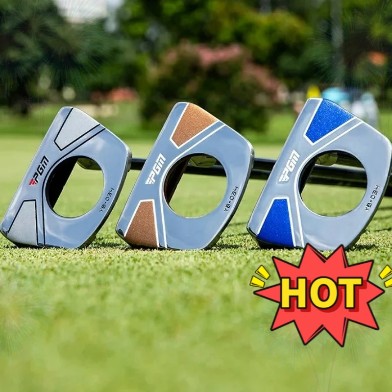 Right‑Hand Standing Golf Putter Graphite Shaft Low‑CG with Aiming Line Ball Pick‑Up Function Professional Training Practice Club