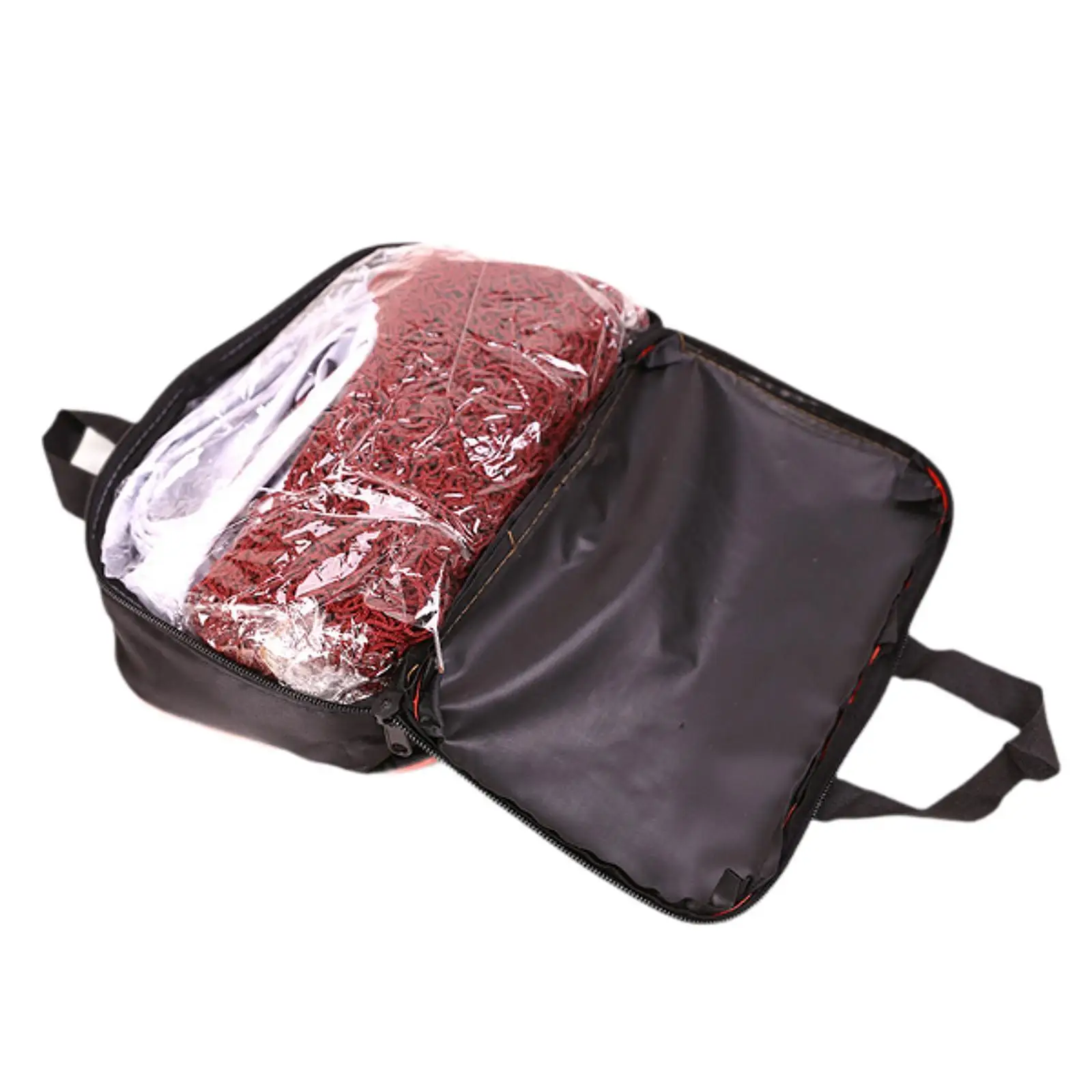 شبكة كرة الريشة فقط بديلة مع تنظيم حقيبة الحمل شبكة نايلون لملعب كرة الريشة 6.1 متر للياقة البدنية والمنافسة الداخلية على الشاطئ