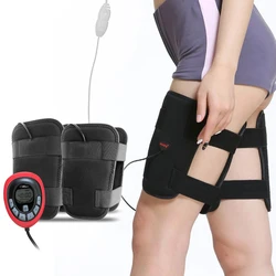 Electric Leg EMS Muscle Stimulator Anti-cellulite Massager Fat Burning Physiotherapy Thigh Massage Slimming Bodybuilding Machine