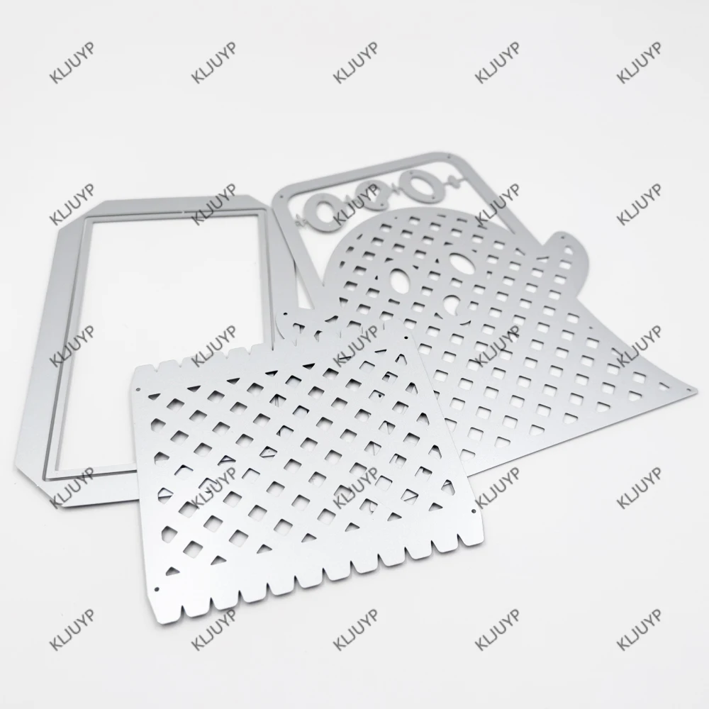 KLJUYP ثلاثية الأبعاد شبح حقيبة جيلي قطع معدنية يموت الإستنسل DIY بها بنفسك سكرابوكينغ/ألبوم النقش الزخرفية DIY بها بنفسك ورقة بطاقات