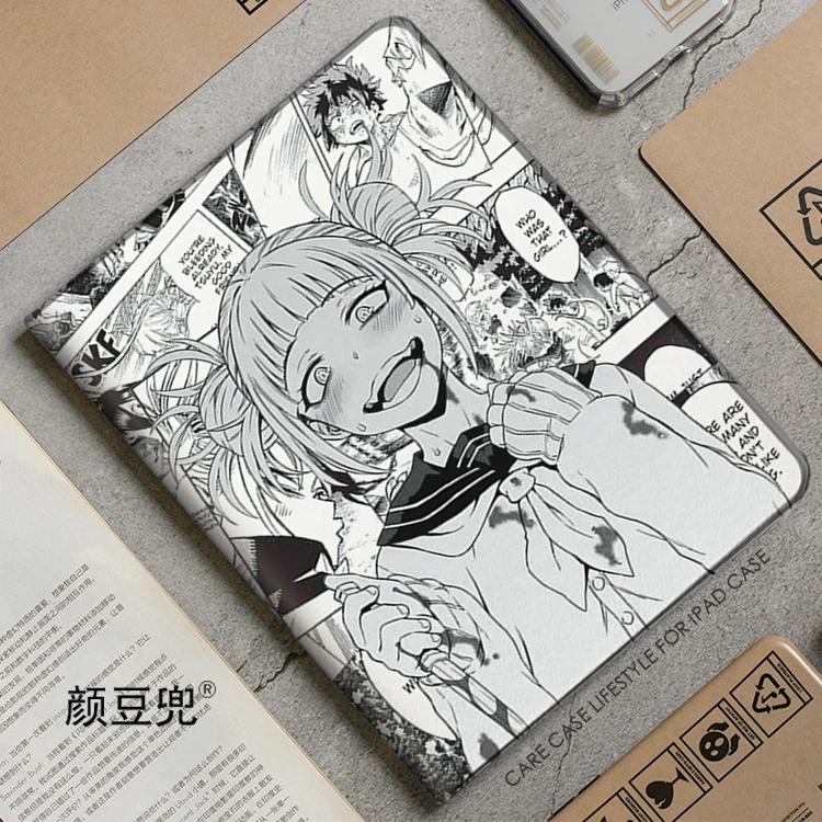 

Cross my body Anime Himiko Toga Case For iPad 10.2 9th 10th Air 4 5 Mini 6 5 Case Luxury Silicone Pro 12.9 For iPad Pro 11 12.9