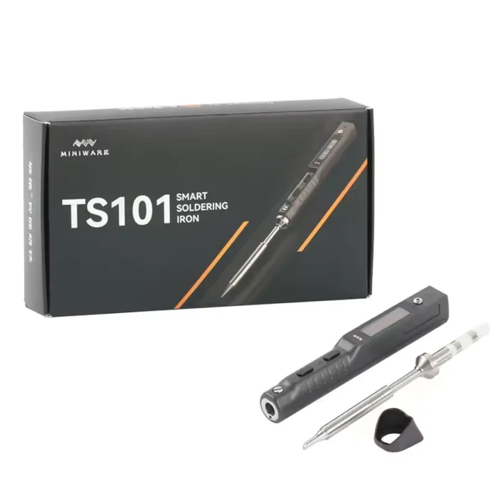 

TS101 TYPE-C Electric Soldering Iron Adjustable Temperature Portable Digital Solder Station Tip PD3.1 90W TS100 Upgrade