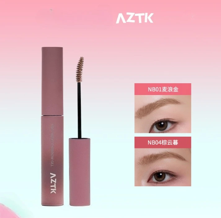 AZTK Eyebrow Cream Light Pink Brown Long-lasting Natural Three-dimensional Wild Eyebrow Eyebrow Pencil