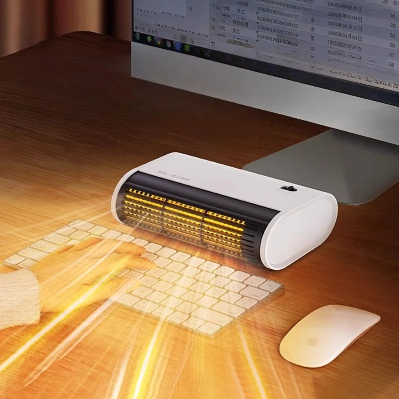‌Mini Portable Desktop Warmer Quiet Under Desk Heater for Winter Foot Warmer Office Home Indoor Efficient Handy Heater