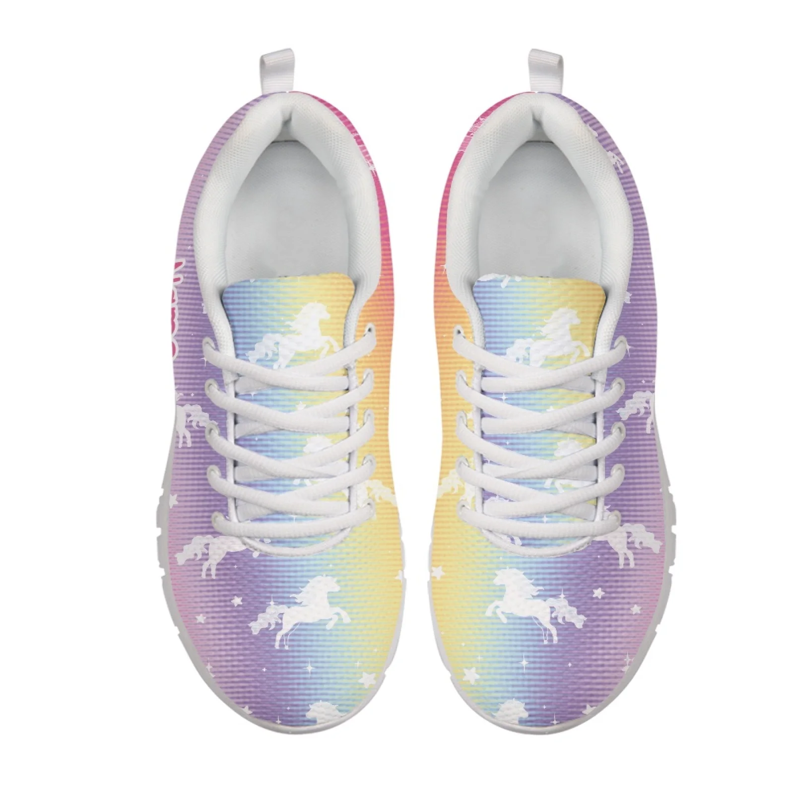 Coloranimal Horse Print Fashion 2026 Walking Sneakers Men Tennis Shoes Anti-Slip Running Shoes for Mens