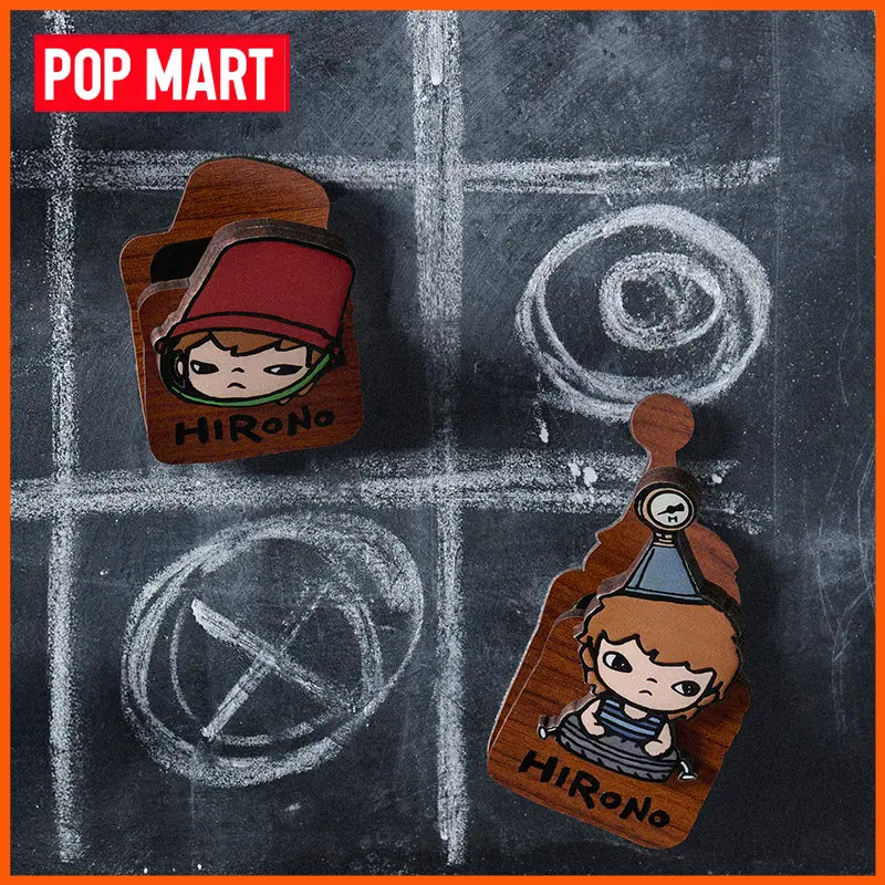 

POP MART Hirono Echo Series Refrigerator Magnet Clips Blind Box Toy Collectible Anime Decorative Gifts Toys Mystery Box