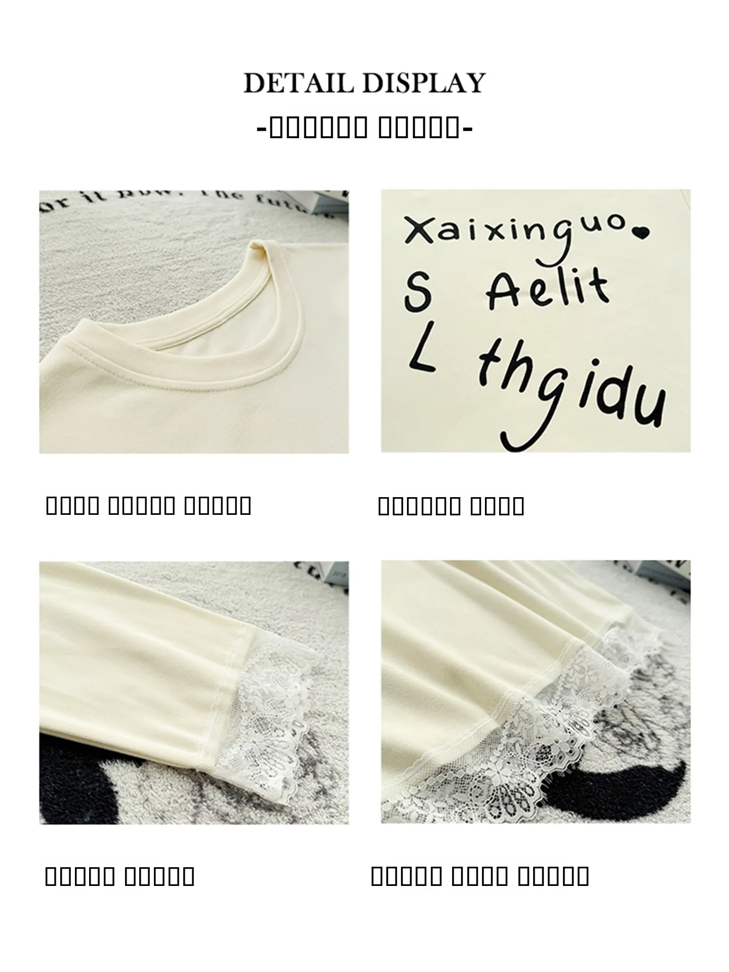

plus Size Long Sve T-irt Lace Trim Base Layer irt Versatile Slimming Lazy Sle Beautiful Commute Wind Polyester Spandex