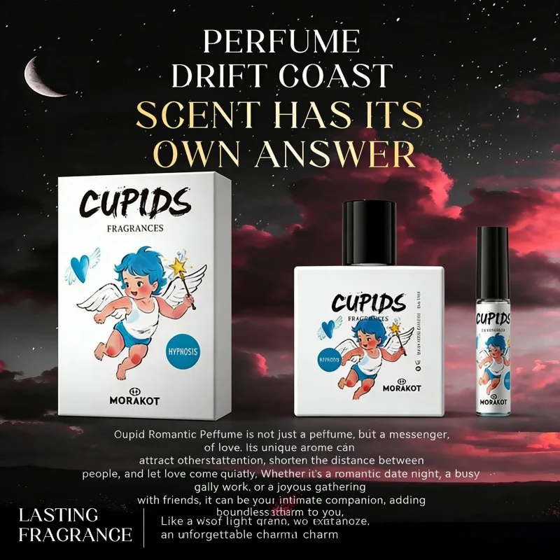 

50ml+5ml Cupid Charm Eau De Toilette, Unisex for Men, Long-Lasting Collector's Edition