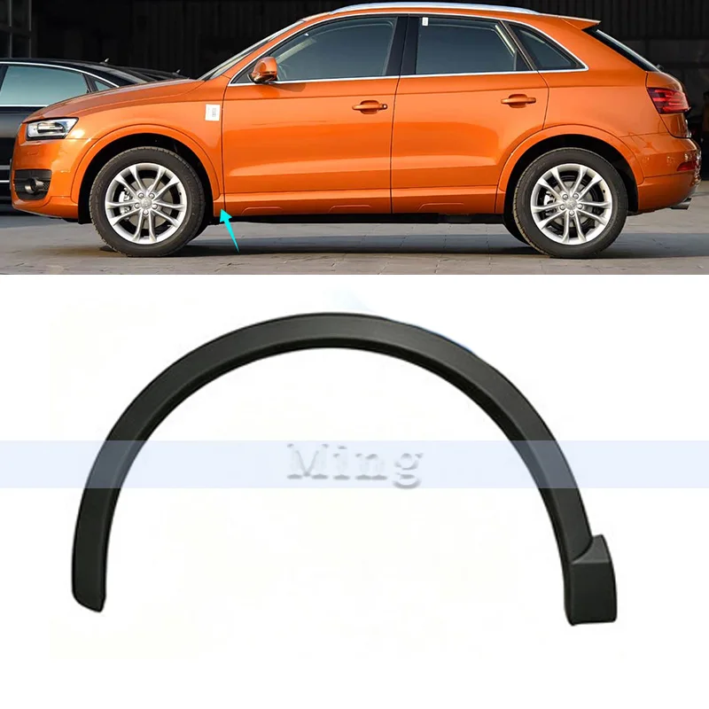 Wheel Arches Trim Wheel Eyebrow Fender Pad Extension Car Accessories For Audi Q3 2013-2016 Unpainted