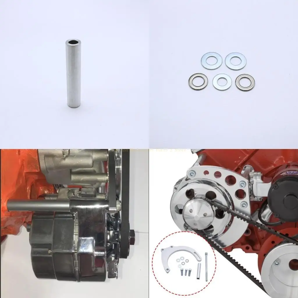 

Automotive Modification Accessory for LWP Alternator Bracket Long Water Pump Bracket Mount Replacement