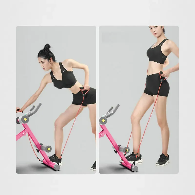 4 in 1 Abdominal Fitness Device with LCD Display, Core & AB Trainers Thin Belly Workout Machine