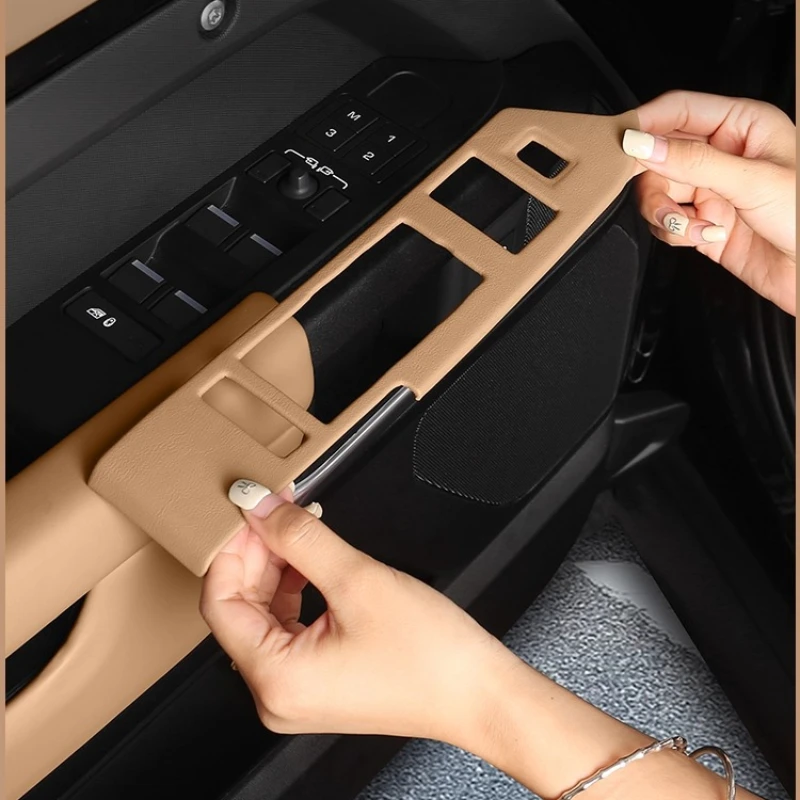 

Для Land Rover Defender 110/90/130 2020-2025 модифицированное оконное стекло автомобиля подъемная панель рамка защита автомобиля декоративные аксессуары