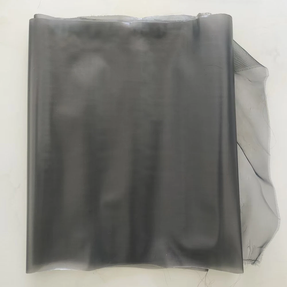 Black/Transparent Pre Glued Gauze Pu Film for Making Invisible Tapes Hair Extensions and Hairpieces Wig Cap - view 2