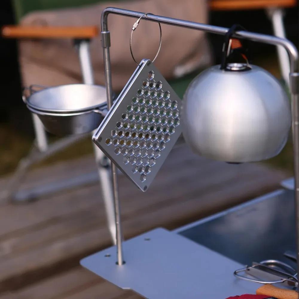 الهدف صفر عاكس الضوء أضواء الكلب الأسود كروية قذيفة المصباح سبائك الألومنيوم كروية قلادة ضوء Goalzero التخييم عاكس الضوء #3