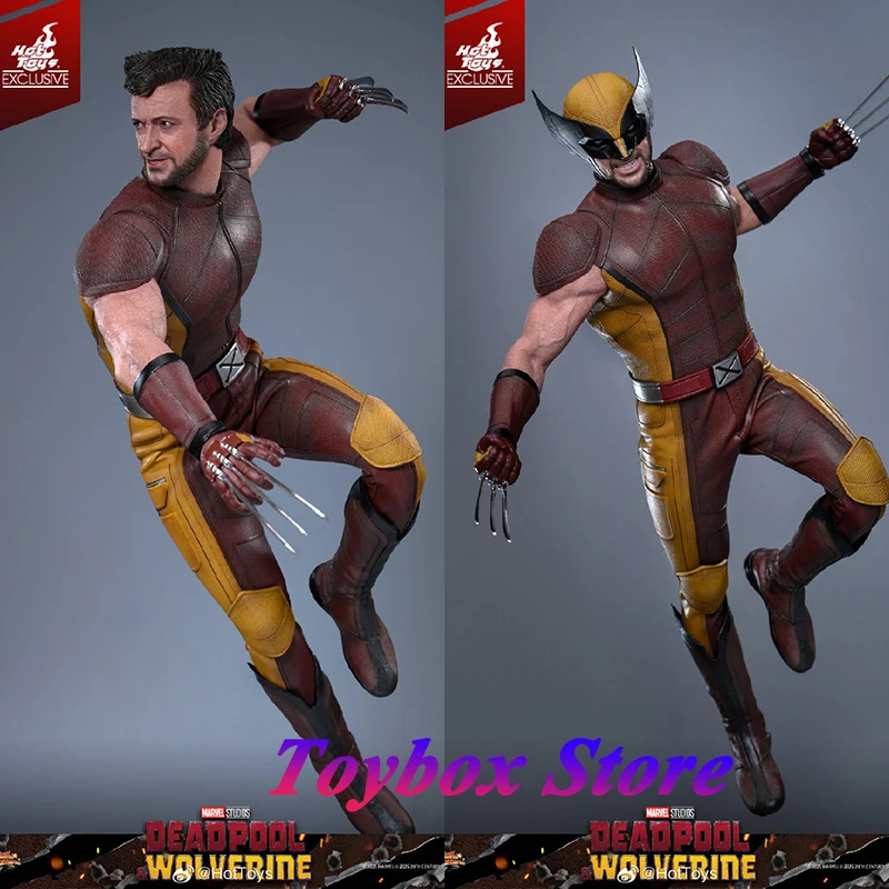 

HOTTOYS HT MMS831 1/6 Collectible Brown And Tan Wolverine Action Figure Hugh Jackman Delicate 12" Man Soldier Model Doll Gift