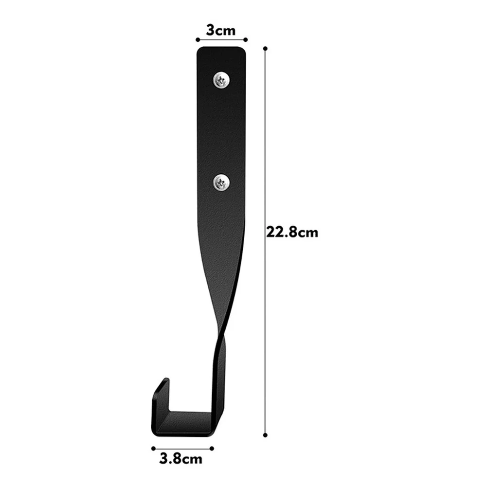 2/4pc Heavy Duty Chainsaw Wall Mount Hook Garage Storage Rack For Tools And Equipment Hanging Utility Wall Mount Hooks Organizer