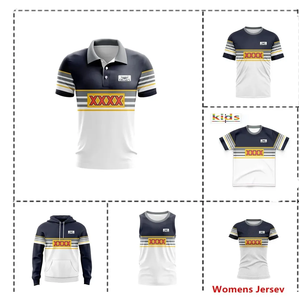 Customization 1995 North Queensland Cowboys Retro Jersey Kids - Women's - Men's Size: S-5XL（Print Custom Name Number）