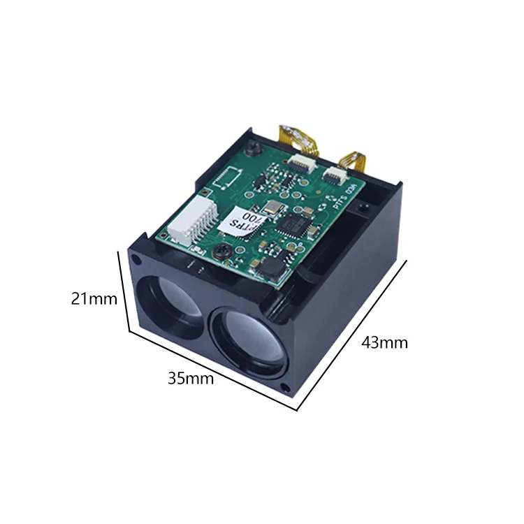 Ptfs-100 Laser Rangefinder Module 100HZ Lidar Sensor Optical Glass Lens Module For Rangefinder