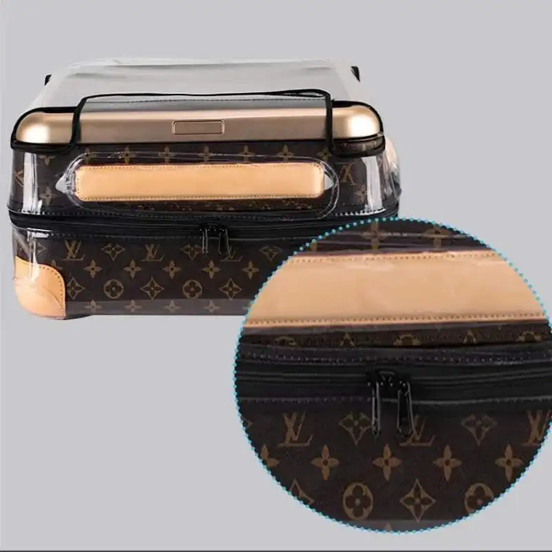 Clear Cover for 50CM/55CM/70CM Suitcase Protector with Zipper Luggage Accessories Thickness PVC High Quality Customized