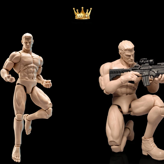 GWToys G001 1/12 Scale Strong Muscle Super Flexible Action Figure Body Doll  Model Toy about 16cm for Custom Sketch Practice - AliExpress