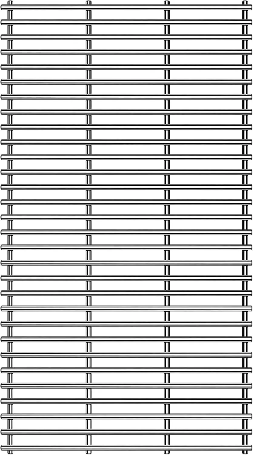 

1 Pack 55081 Grill Steel Wire Cooking Grid Rock Grates Replacement Parts for Charbroil Models,11 7/8 inch x 22 3/8 inch