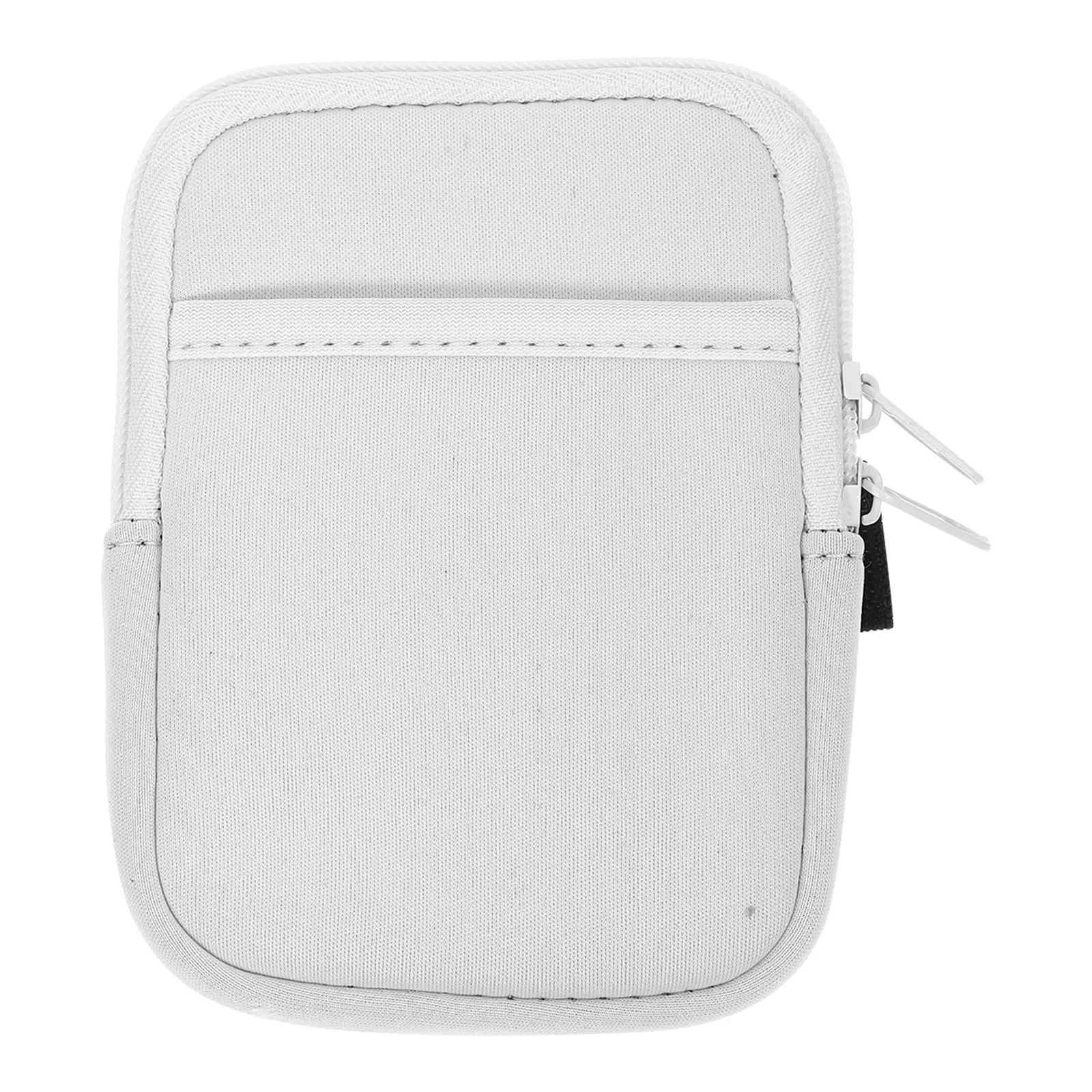 Nonskid Bottle Pouch for Water Bottle and Tumbler Dual-Zipper Secure Closure Portable Small Pouch with Non-Slip Design Travel