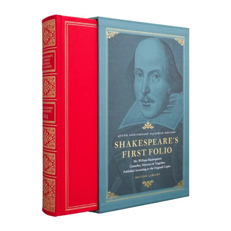 

Shakespeares First Folio 400th Anniversary Facsimile William Shakespeare British Library Publishing 9780712354295 Book