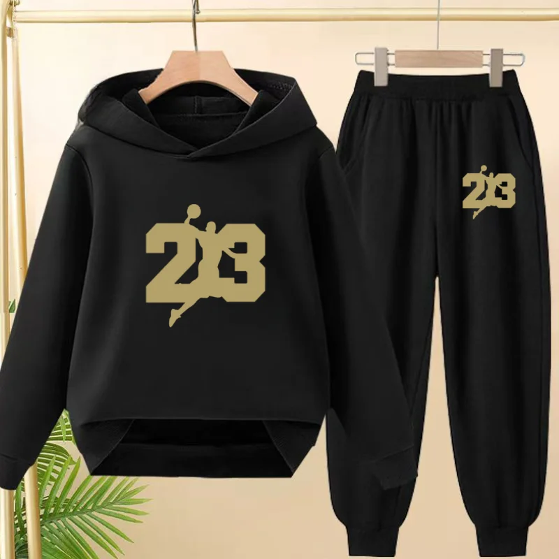 

Children's Sweatshirts Sportswearlong Pants and Fashionable Hoodies Are Suitable for Boys Girls Aged3 to 12 in Autumn and Winter