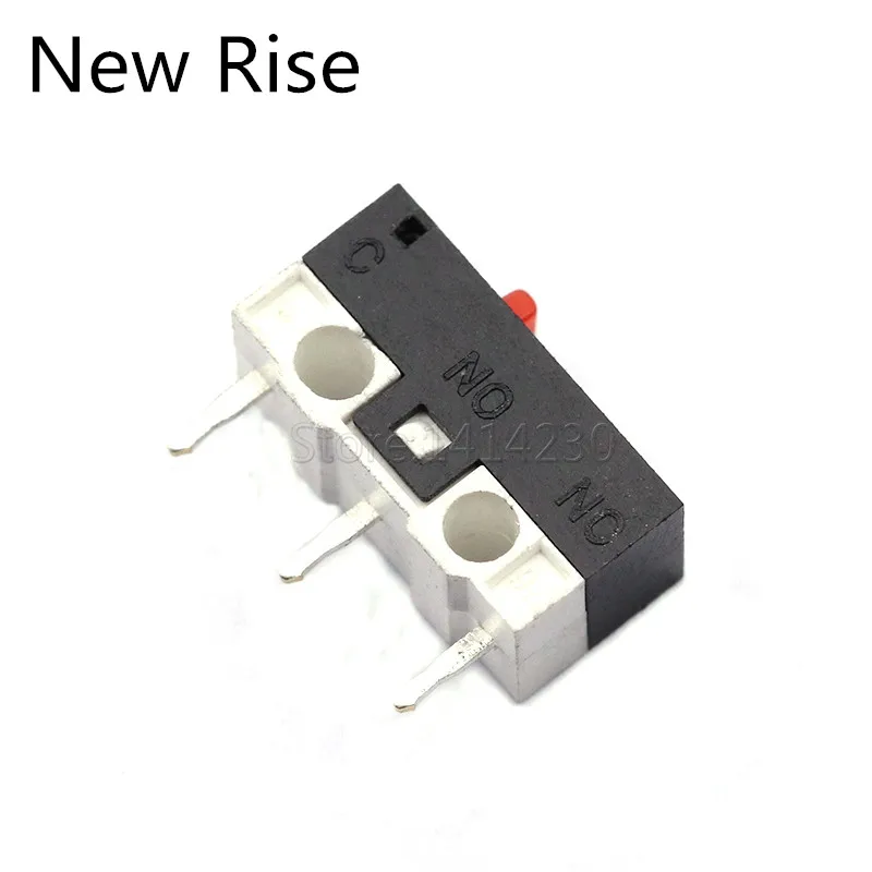 10Pcs Muis Switch Mini Micro Drukknop 3Pins 1A 125V Ac