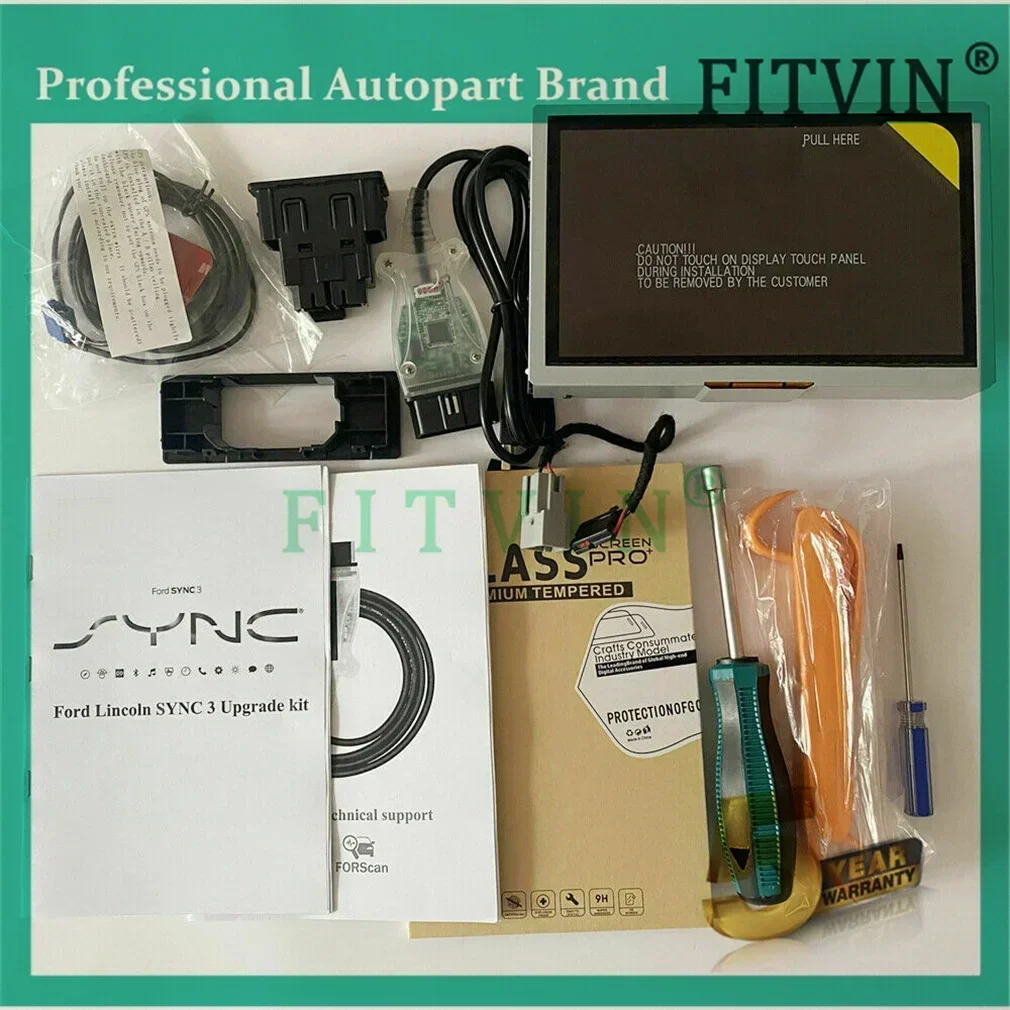 SYNC 2 to SYNC 3 Upgrade Kit 3.4 Fit for Ford APIM Module Carplay HP5T-14G371 FITVIN Store