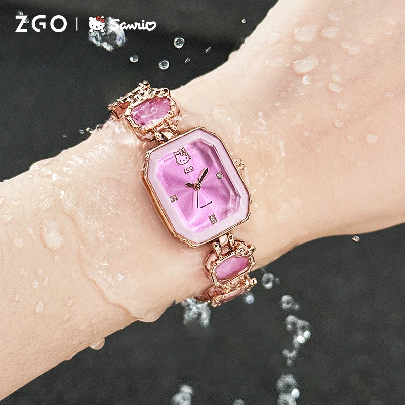 Sanrio KT Watch Bracelet Watches Wristwatch Female Casual Ladies Watches Bracelet Clock Girlsfriend Gifts