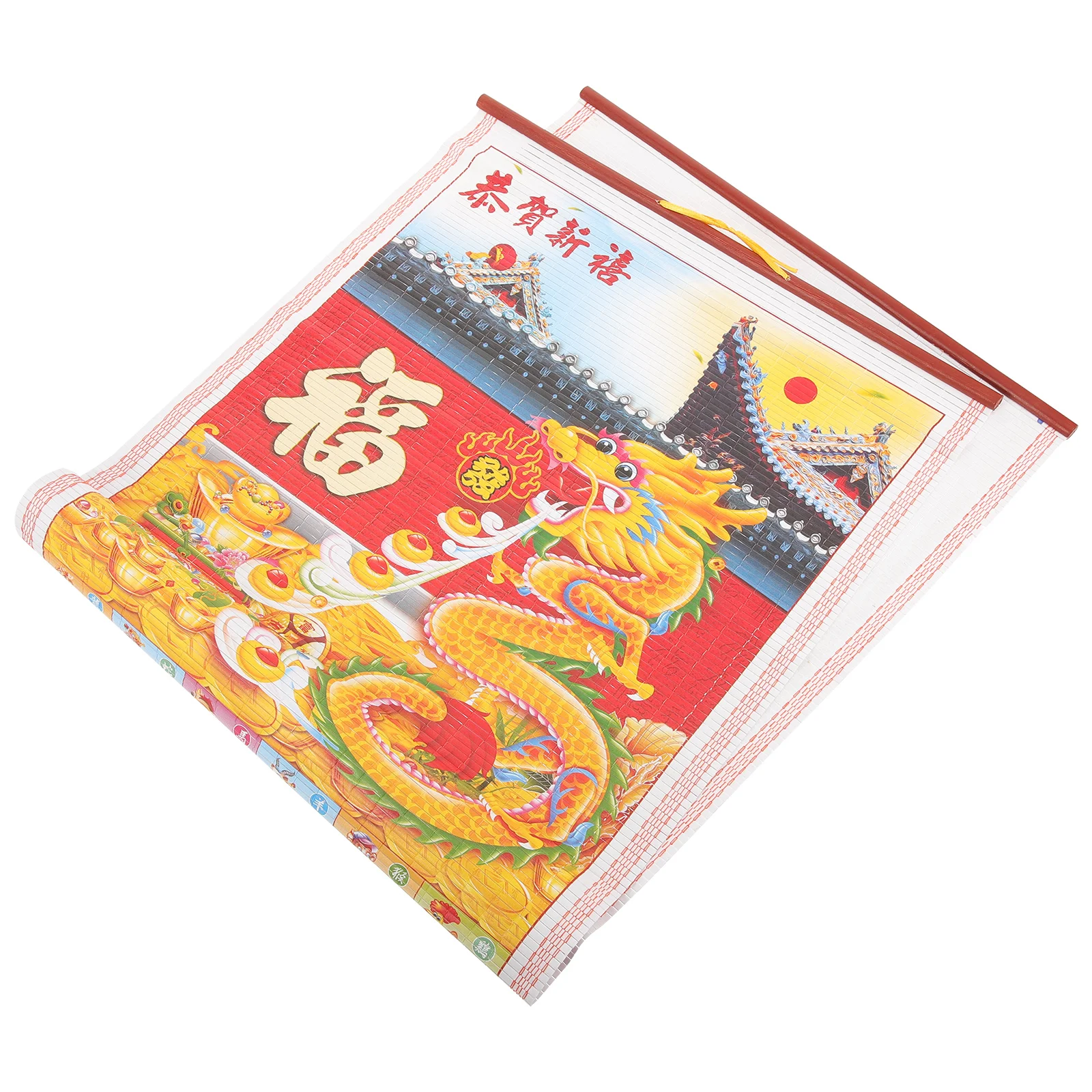 Kalender dinding kalender Cina, 2024 kalender tahunan, perencana kalender tradisional