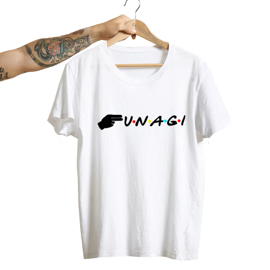 Unagi with Colored Dots T-Shirt Women Cotton Friends TV Show Tshirt Harajuku Summer Women's Tee Shirt Unisex Streetwear