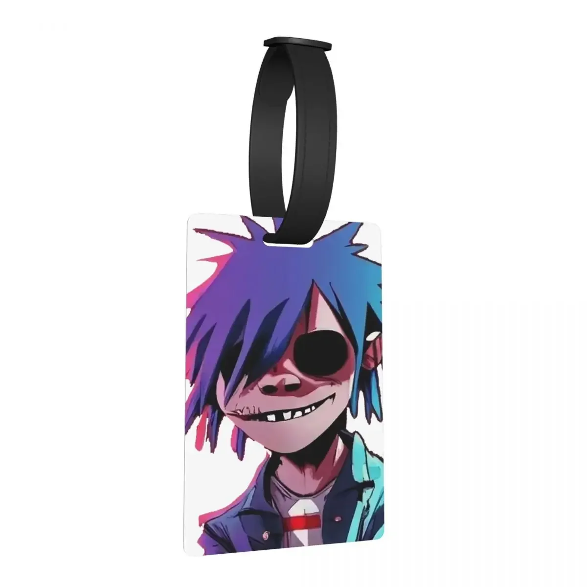 

Gorillaz Luggage Tags Suitcase Accessories Travel Fashion Baggage Boarding Tag Label Holder ID Name Address