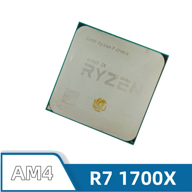 Ryzen 7 1700X R7 1700X 3.4 جيجا هرتز ثمانية النواة وحدة المعالجة المركزية YD170XBCM88AE المقبس AM4 #1