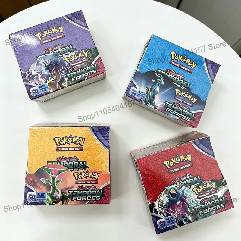 ** 360 cartes à collectionner Pokémon Écarlate et Violet : Forces Temporaires (version anglaise) – Édition Booster Bundle – Cadeau de collection Anime**
