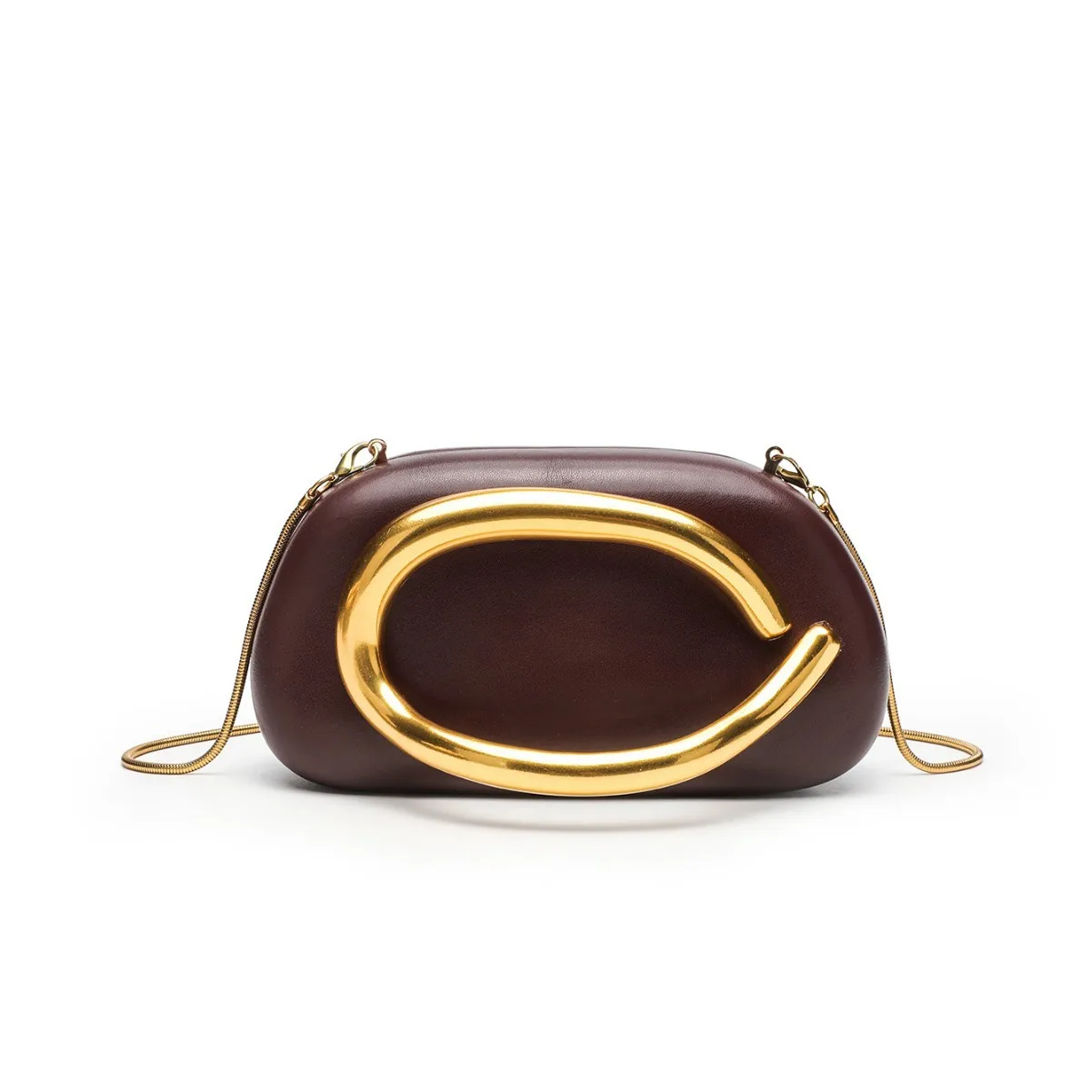 

2025 Wine Red Box Bag, Metal Clasp Evening Purse for Women, Compact Crossbody Tote, Minimalist Day-to-Night Bag, Textured Sling