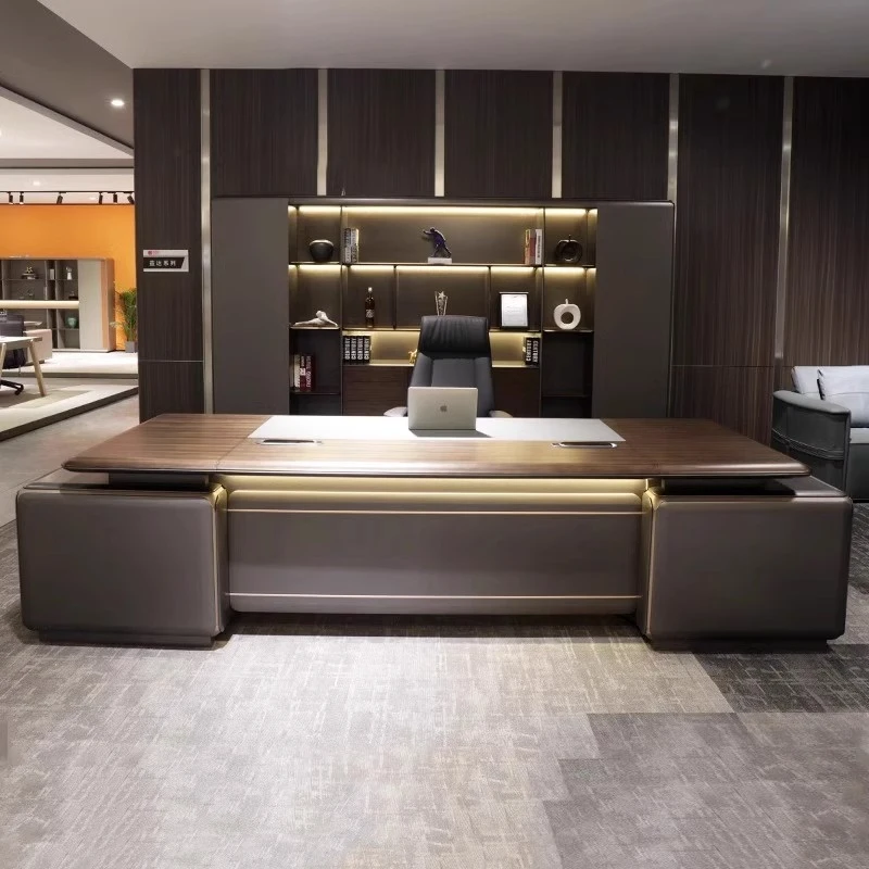 Dihao executive desk and chair set, simple modern manager desk, CEO desk, executive desk, office furniture