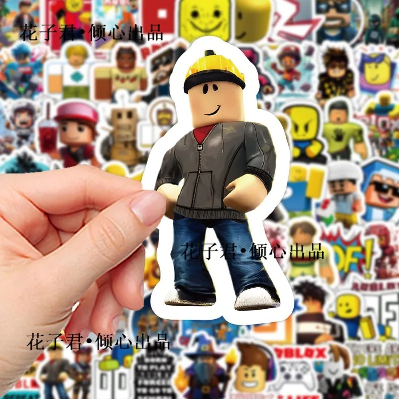 

New Roblox Peripheral Stickers Creative Cartoon Game Characters Waterproof Stickers Party Daily Necessities Gifts