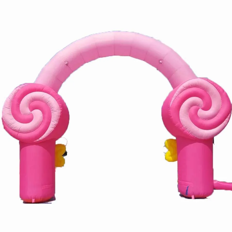 

Unique Style Arch Inflatable Candy Arch Lollipops Archway For Markets And Children's day