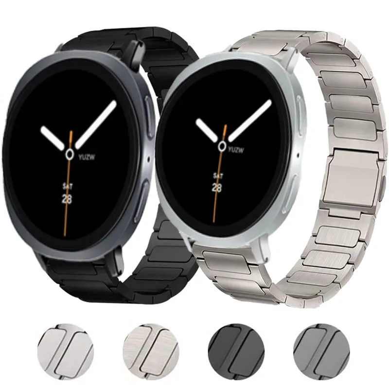 

Магнитный титановый ремешок для Galaxy Watch 8 Classic 46 мм, браслет для умных часов, ремень для Samsung Galaxy Watch 8, 40 мм, 44 мм, браслет