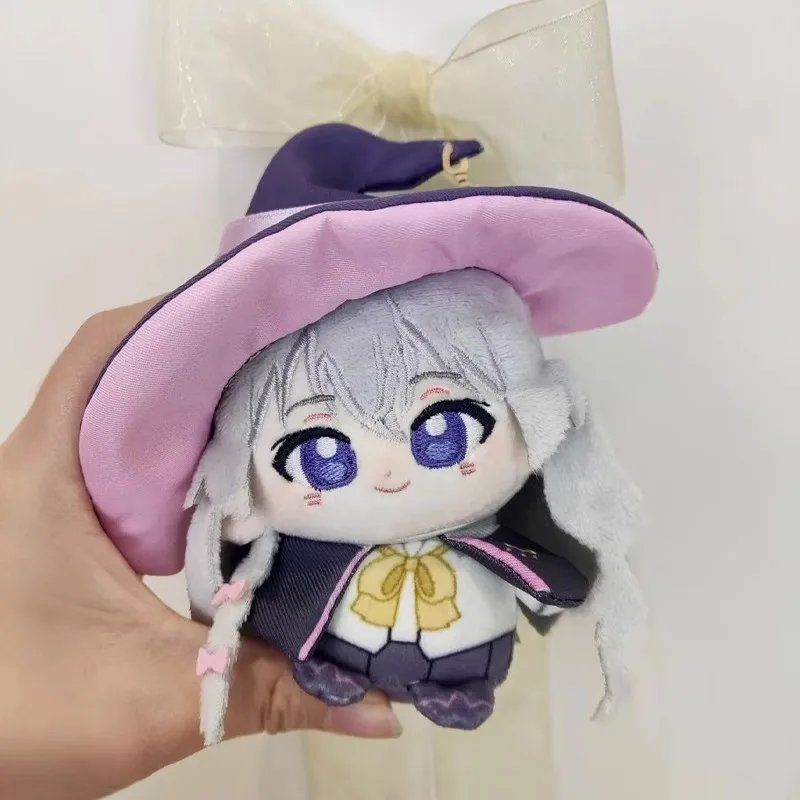 10cm Wandering Witch The Journey Of Elaina Pendant Plush Dolls Mini Soft Keychain Bag Elaina Toys Plusies Holiday Birthday Gift
