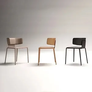 Accent Kommode Essstühle, Single Nail Make -up Room Stuhl, italienische Küchenmöbel, Weiß, Queen -Garten -Design 6 Hauptverkaufstühle amerikanischer Schalter - №2