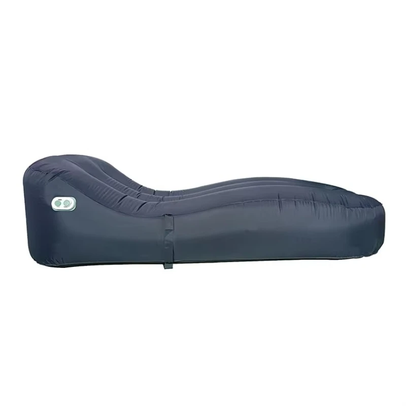 

Lazy outdoor sofa portable electric air cushion beach grass automatic inflatable camping sofa composite single air bed
